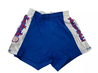 Alleson Athletics Girls Creek Volleyball Shorts Blue/White - LARGE • $9.99