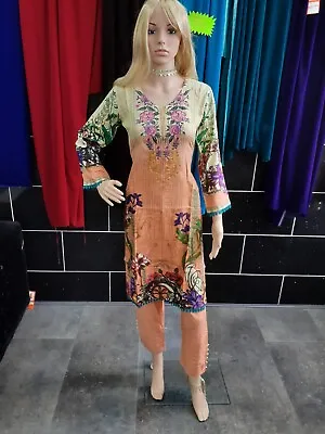 £13.50 • Buy Asim Jofa 202 Marina 3pcs Designer Suit With Wool Shawl Embroidered Stitched