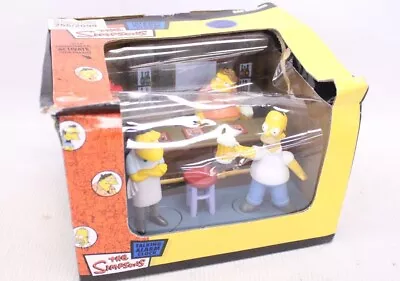 2004 WESCO The SIMPSONS Bar Buddies Moe's Talking Alarm Clock - C81 • £13.50