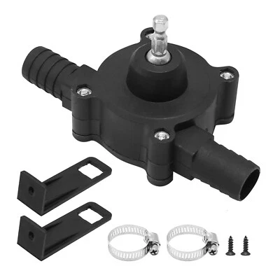 $8.86 • Buy Hand Electric Drill Drive Self Priming Pump Oil Fluid Water Transfer Tools 1/4 