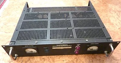 Empty Steel Case Project Enclosure Box Chassis Rack Mount Lambda US 2U Amp Elect • $39