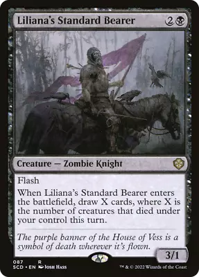 MTG - SCD - Liliana's Standard Bearer Near Mint #87 • $1.10