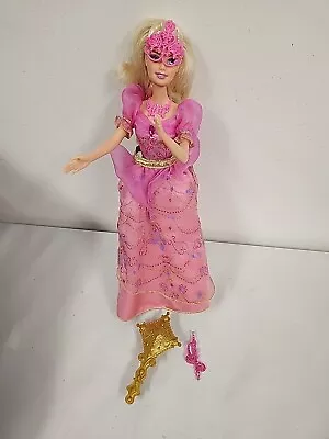 Barbie From The Three 3 Musketeers Movie Doll Corinne 2006 HTF W MASK SKIRT BOOT • $29.95