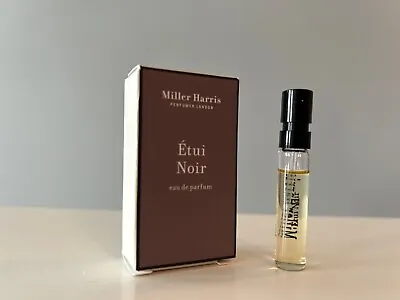 New In Box Miller Harris Etui Noir EDP Sample Spray 2 Ml/.06 Fl Oz. Fresh!! • $14.99