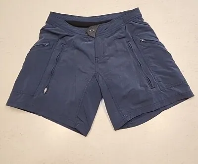 Oakley Women’s Lined & Padded Mountain Bike/Cycling Shorts - NAVY/S • $34.99