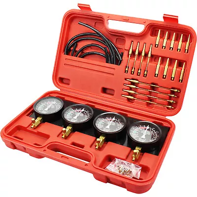 Fuel Vacuum Carburetor Synchronizer Kit Carb Sync Gauge Set Adjustable Balancer • $65.39