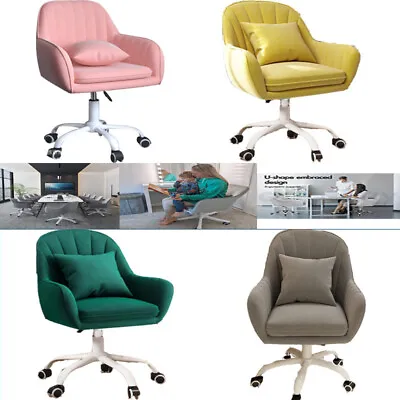 $109.99 • Buy Desk Chair Computer Chair Office Chair Makeup Vanity Chair With Armrests Home