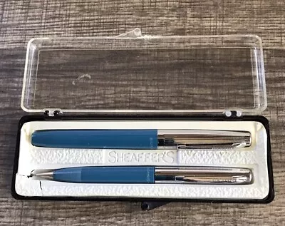 SHEAFFER Cartridge Pen Pencil Set Boxed VG • $19.99