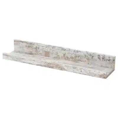 IKEA Picture Ledge Floating Shelf Wall Shelves Set Display Wood Mounted Photo • £32.69