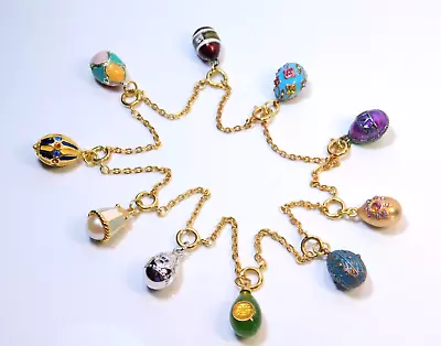 Joan Rivers 'Faberge' Egg Charms Collection - 10 Charms • $19.97