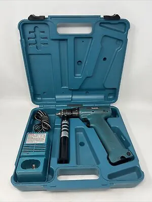 Vintage Makita Cordless Driver Drill Model 6096D 9.6V With Charger Battery Case • $16.75