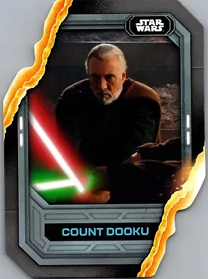 2023 Topps Star Wars Flagship Lightsaber Stylings Die Cut Count Dooku #LS-14 • $3.43