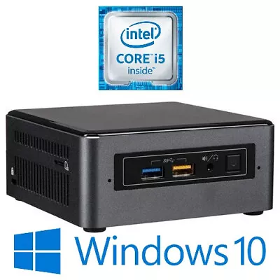 Intel NUC NUC7i5BNH Mini PC Intel I5 7260U 8G 120G SSD WiFi HDMI Win 10 Pro • $199