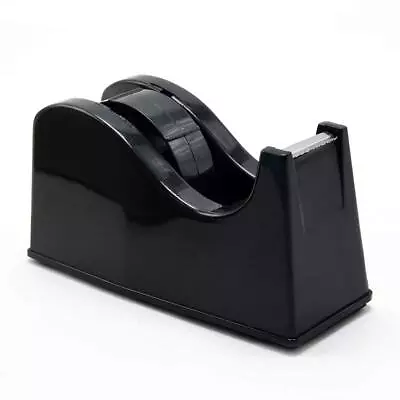 Desktop Tape Dispenser Adhesive Roll Holder Fits 1  & 3  Core With Weighted No • $15.61