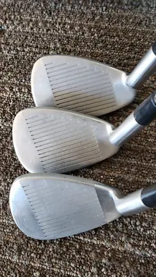 Set Of3 Faceforwrd F2 Golf Cavity Back Wedges 56 60 64 Degree Excellent • $100