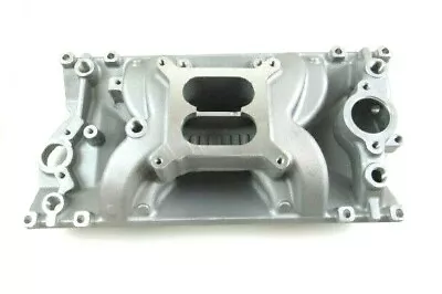 1996-Up SBC Chevy 350 Air Gap Vortec Intake Manifold 1500-6500 Satin E42423 • $199.99