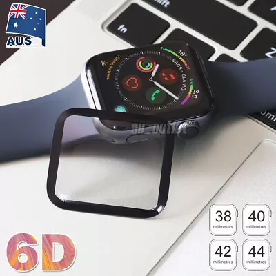 For Apple Watch 6/5/4/3/2/SE 38/42/4044m IWatch Tempered Glass Screen Protector • $5.95