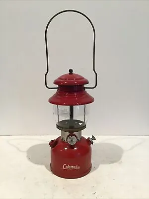 Vtg 1963 Red Coleman Lantern-200A Single Mantel-Sunshine Of The Night • $149.95