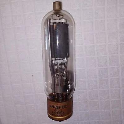 1945 AMPEREX VT-143 JAN-CEP-805 Vacuum Tube -Tested@1500VDC Plate Sup 60mA -Good • $115.95