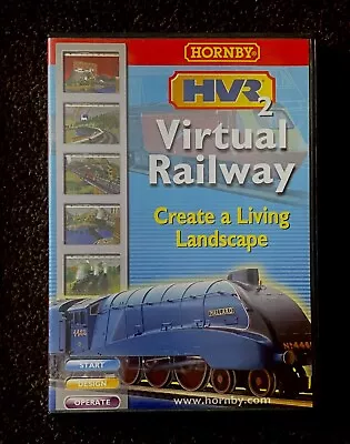 Hornby Virtual Railway 2 Create A Living Landscape PC CD ROM  2003 Free Postage • £2.99