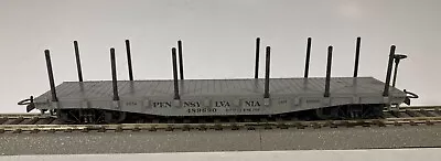 Rivarossi -  C FLAT / 1  Pennsylvania Flat Car With Stake & Metal Wheels - 1955 • $32.02