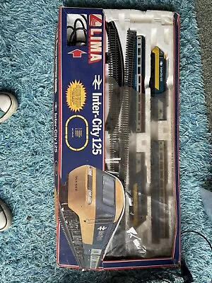 RARE Vintage Lima Inter City 125 Train Model & Rail Track Set • £49