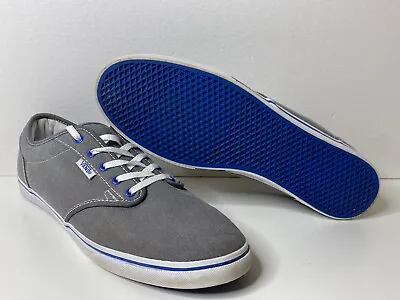 VANS Lo Pro Classic All Gray Canvas Lace Up Skate Shoes Women 11 • $22.95