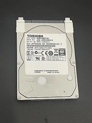 Toshiba 2.5  1000GB 1TB MQ01ABD100 SATA Notebook Laptop Hard Drive 2.5  • £25.99