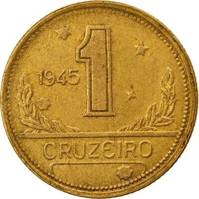 Brazil 1 Cruzeiro Coin | KM558 | 1942 - 1956 • $4.06
