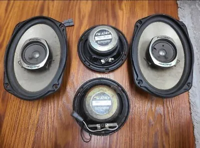 Pioneer Car Speaker Set With Wires Ts-a6949 TS-A167 Mitsubishi Eclipse 95-99 OEM • $90