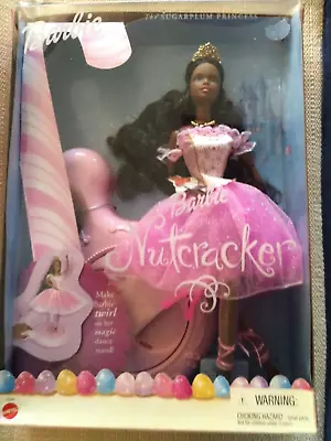 New Barbie Nutcracker Sugarplum Princess African American 2001 #52690 • $69.99