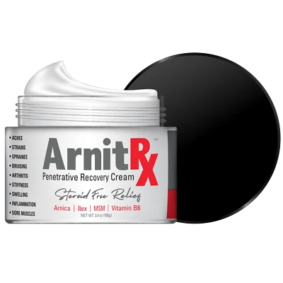 $15.95 • Buy ArnitRX Pain Relief Cream 4 Oz Jar With Arnica, Ilex, MSM & Vitamin B6! 