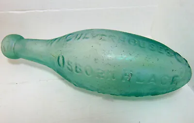 Early William Culverhouse Of London 10oz Hamilton Soda Water Bottle C1870-80's • £10
