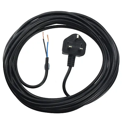 2 Core Electric Mains Lead Plug Cable For QUALCAST Garden Strimmer 8.4M • £11.25