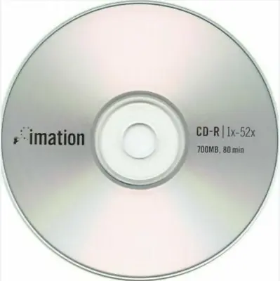 Imation 45 New Blank Discs CD-R 1X-52X 700MB 80min  • £7.99