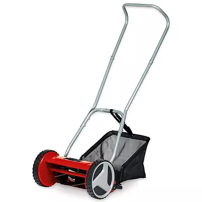 Einhell Cylinder Lawnmower 30cm Manual Push Lawn Mower 16L Walk-Behind GC-HM 300 • £69.95