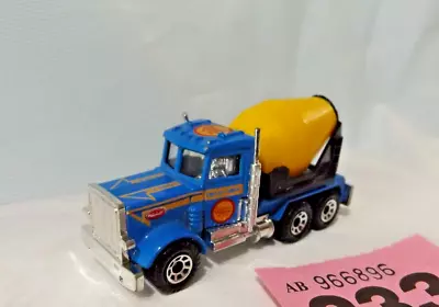 Matchbox   -PETERBILT CEMENT MIXER   - // Ref EFA 233 • £1.95