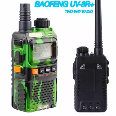 £33.05 • Buy Baofeng Uv-3r+ 99ch Dual Band Uhf/vhf Walkie Talkie Long Range Two Way Ham Radio