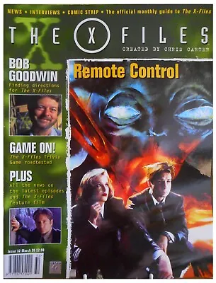 X-FILES 1998 OFFICIAL MAGAZINE #32 March 1998 Features Comic Strip • £5.55