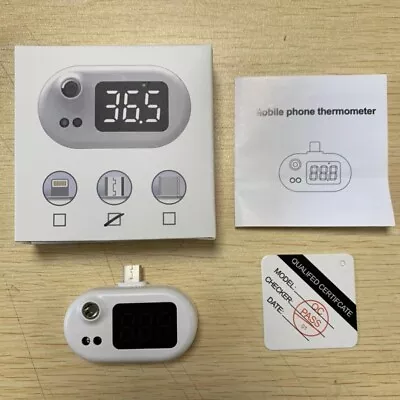 Mini USB Infrared Temperature Measuring Treasure Non-Contact Thermometer Protabl • $9.99