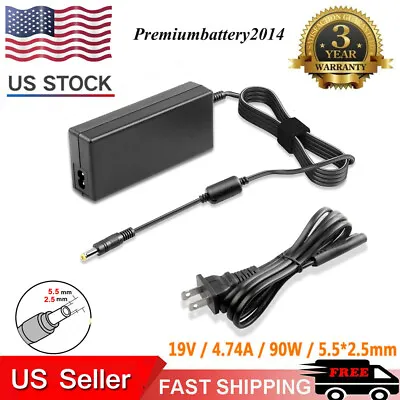 19V 4.74A  90 W AC Adapter Power Supply Charger With Cord For Lenovo IdeaPad  • $11.49