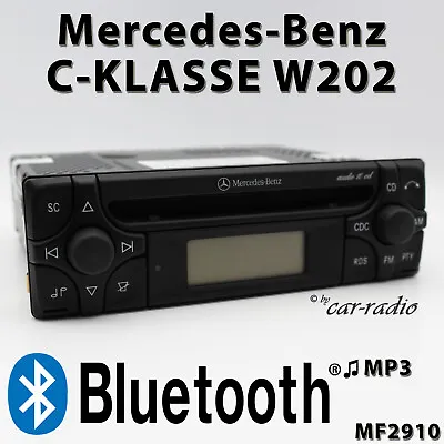 Mercedes W202 Radio Audio 10 CD MF2910 MP3 Bluetooth C-Class S202 Car Stereo • $319.03