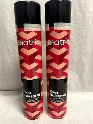 Matrix Fixer Hairspray 11.1 Oz Flexible Hold Pack Of 2 Cans • $34.95