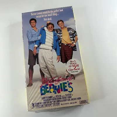 $9.97 • Buy Weekend At Bernies VHS 1989 Andrew McCarthy Factory  Sealed FREE SHIPPING