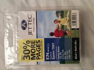 £3 • Buy Jet Tec Inkjet Cartridge For Epson T007