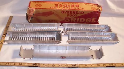 Marx Metal Overhead Foot Bridge Bridge Boxed For Train Sets • $39.99