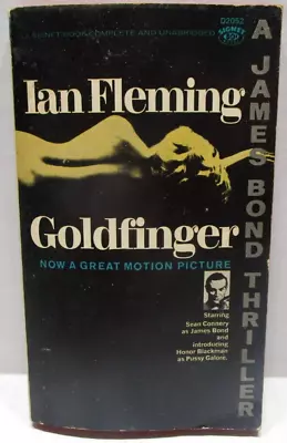 Goldfinger - Ian Fleming - Paperback 22nd Printing Signet Book • $8