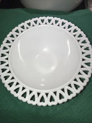 Milk Glass Footed Bowl/Candy Dish By Gunnar Ander For Lindshammer Sweden • $6
