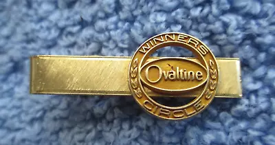 Vintage Simmons 1/20 12k Gf Ovaltine  Winners Circle  Tie Bar/clip • $9.95