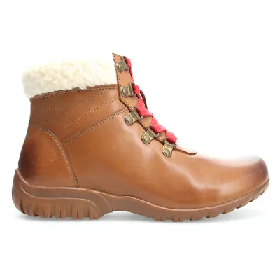 Propet Dasher Winter Lace Up Booties Womens Brown Casual Boots WFV006LTAN • £109.45